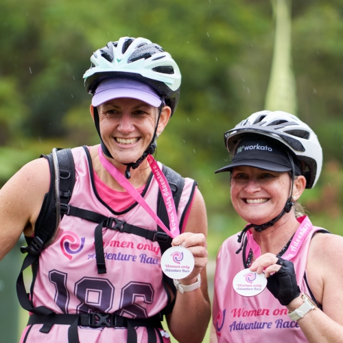 Central Coast Women Only Adventure Race finish